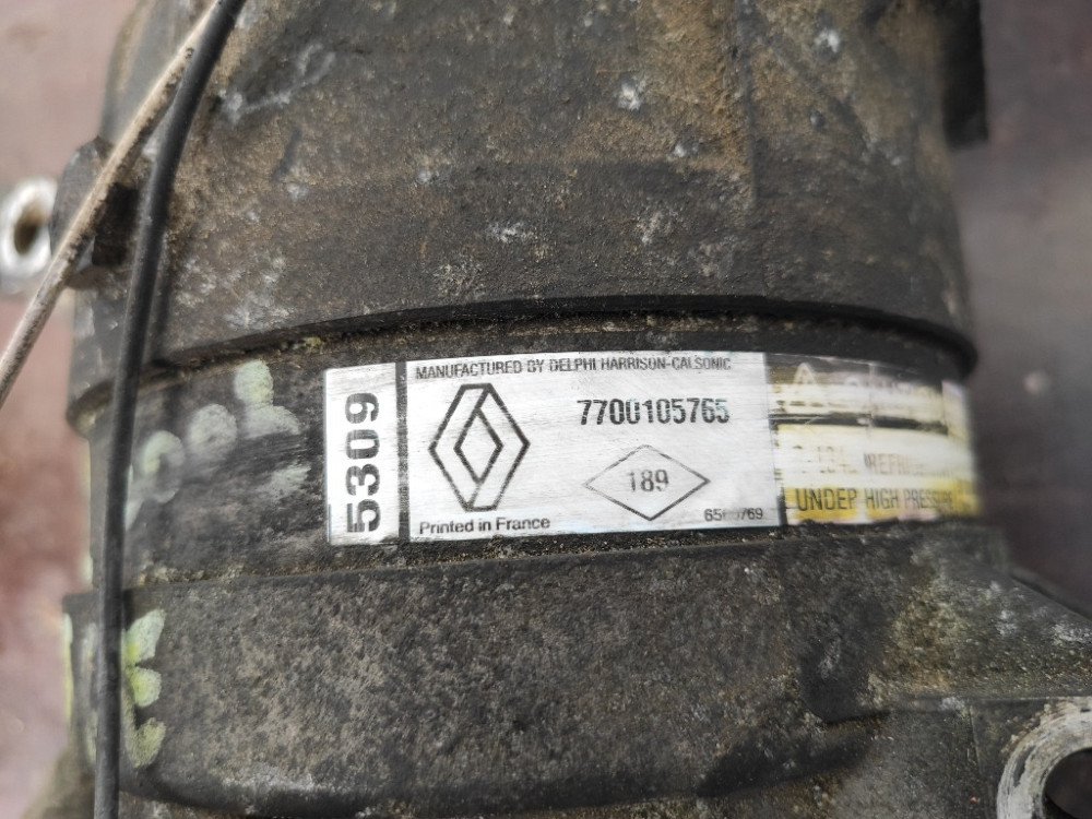 Компресор кондиціонера Renault Espace IV 2.2 DCi 2002-2014 (7700105765) Ковель - фото 5