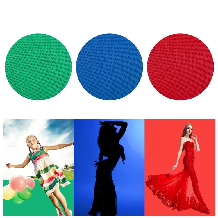 Фон хромакей з тримачем 2x2м зелений синій червоний Puluz PKT5204 Київ - фото 2