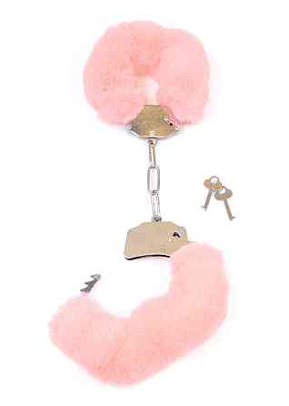 Наручники - Fetish Boss Series Furry Cuffs Light Pink Sex Aura Киев