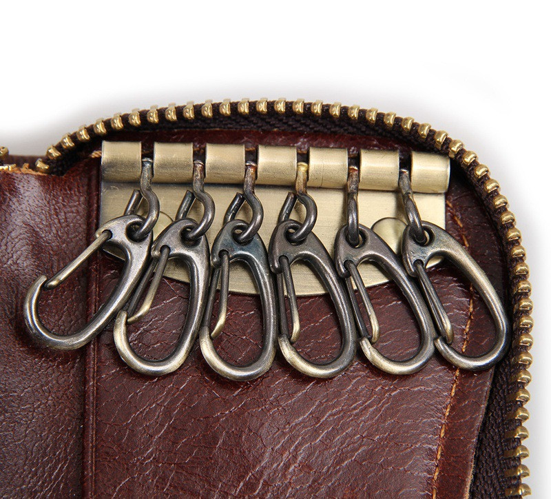 Ключница из натуральной кожи карманная Киев - изображение 6