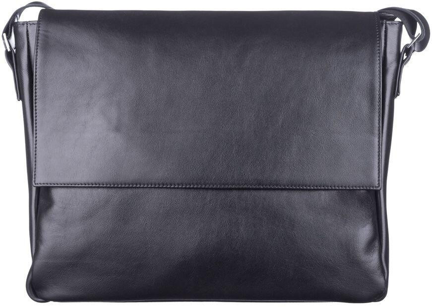 Сумка SHVIGEL 11039 кожаная Черная Киев - изображение 2