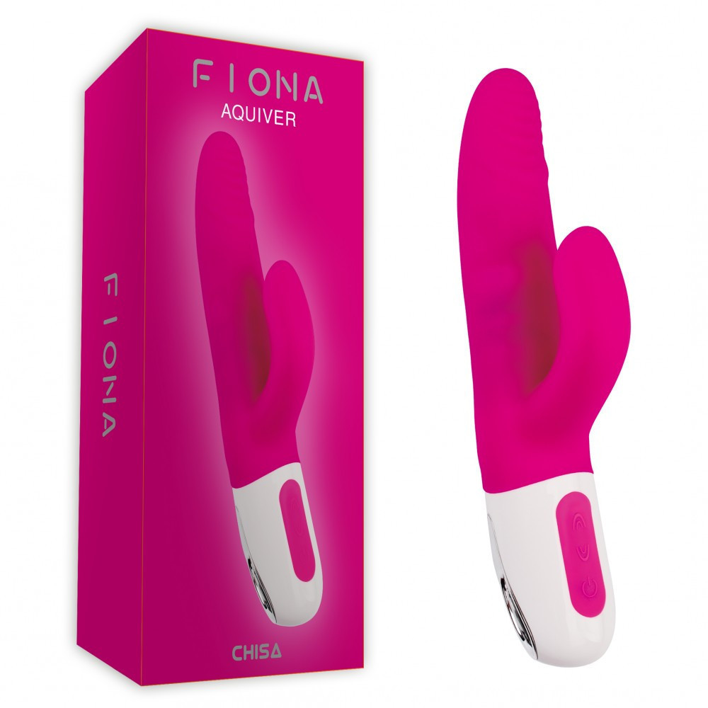 Вибратор кролик Chisa Fiona Royal Scepter с фрикциями, розовый Sex Aura Киев - изображение 1