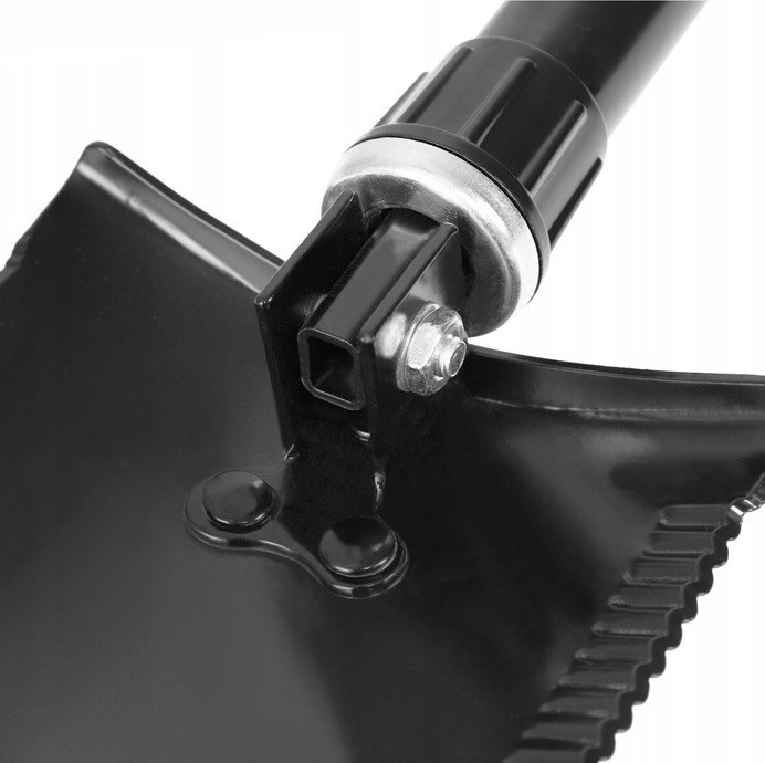 Армійська Складна Лопата саперна 2в1 з чохлом Mil-Tec від Sturm (15522050) Нержавіюча сталь Нововолинськ - фото 8