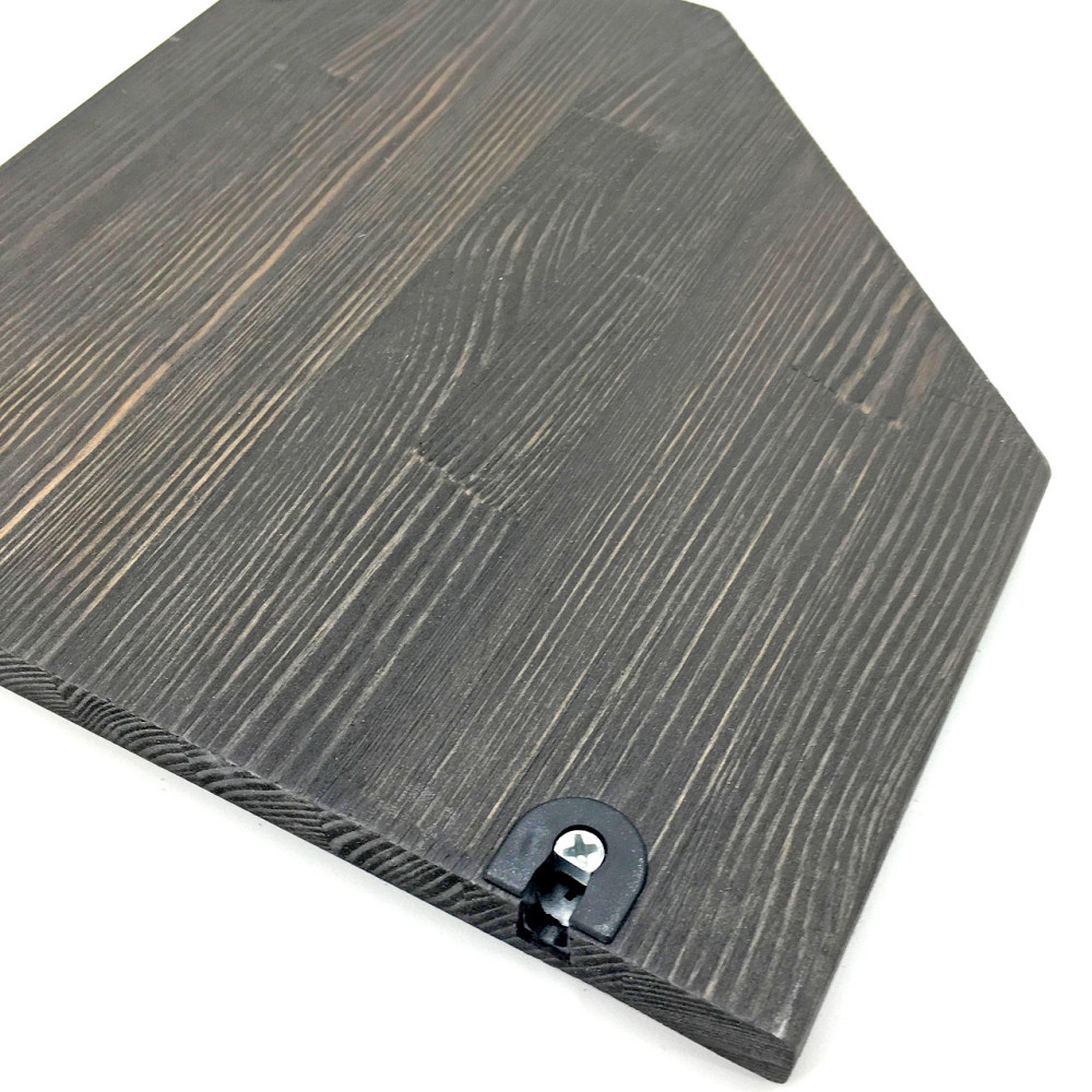 Угловая настенная полка 