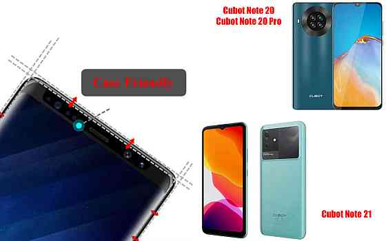 Захисне скло HyperGlass Pro для Cubot Note 20, Note 20 Pro, Note 21 – максимальна чутливість та захист Київ