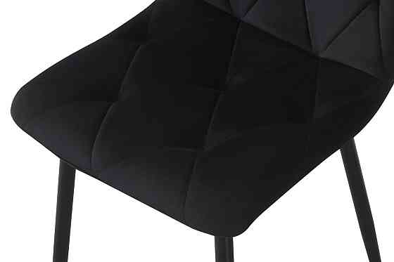 Стілець Меморі, чорний/ велюр чорний Київ