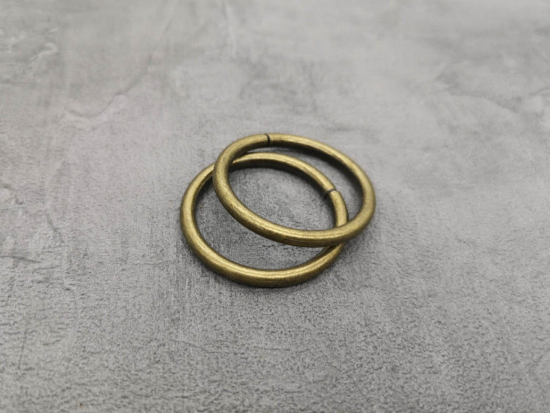 Кільце для карнизу Orvit 35 мм Металеве (38 х 48) х 5,0 мм АНТИК (10шт.) Львов - изображение 2