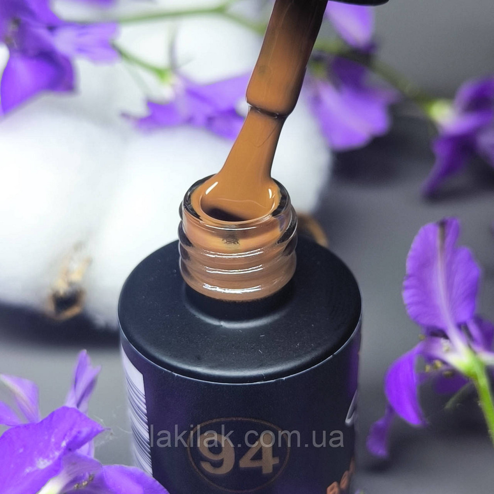 Гель-лак для нігтів Bee Nails 094 (молочний шоколад) 8мл Херсон - фото 1