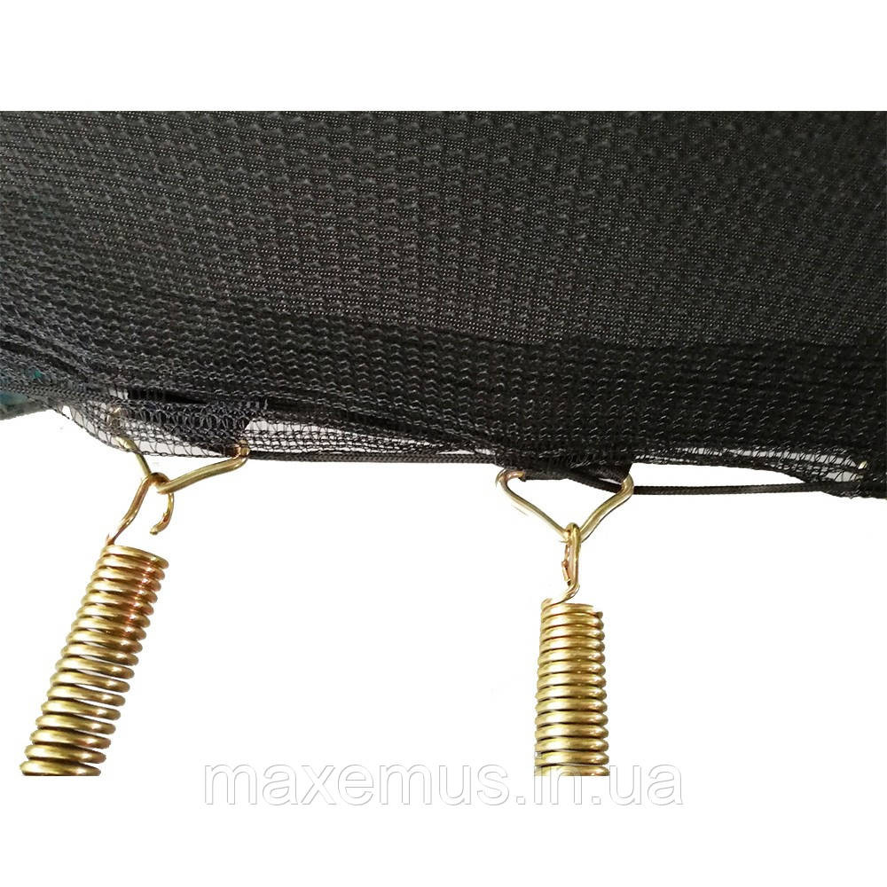 1 Батут детский Атлето 374 см с внутренней защитной сеткой батут разноцветный multikolor Мостиська - фото 4