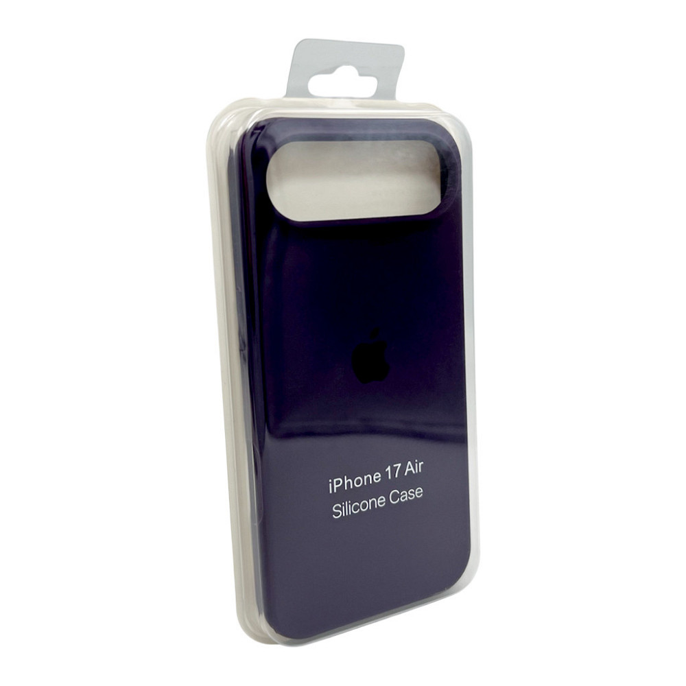 Чохол Silicone для Apple iPhone 17 Air, Бузковий Київ - фото 1