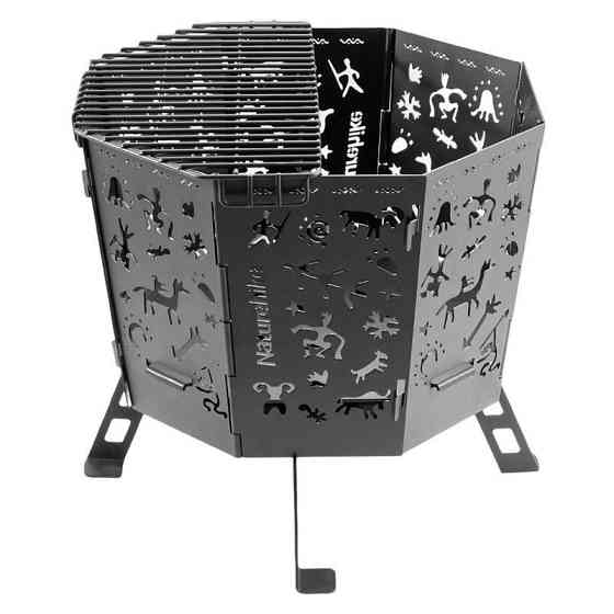 Гриль портативний розкладний Naturehike CNH22CJ036, сталь Київ