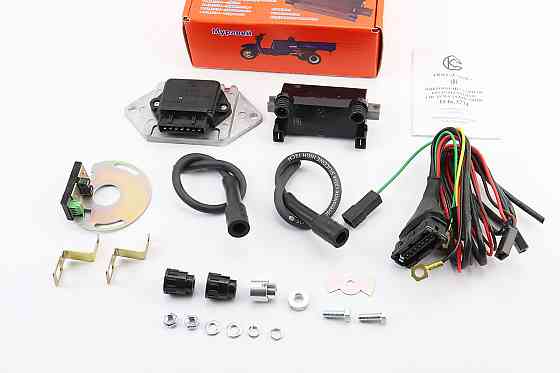 БСЗ / мікропроцесорна система запалювання 1146.3734, з новою котушкою 1135.3705М 6-12V, з силіконовими бронепроводами і надсвічниками Киев