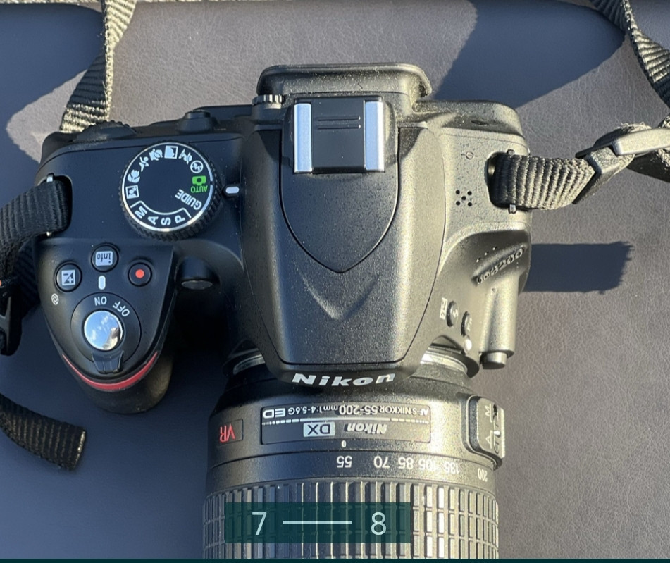 Фотоаппарат Nikon D3200 як нова + Nikkor 55-200mm 1:4- 5.6G. Киев - изображение 2