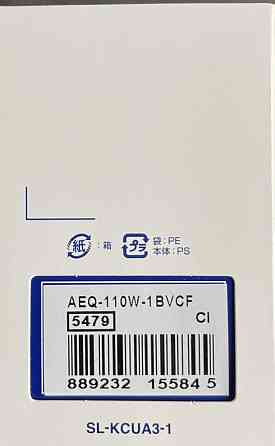 Годинник Casio AEQ-110W-1B новий оригінальний в заводській упаковці Київ
