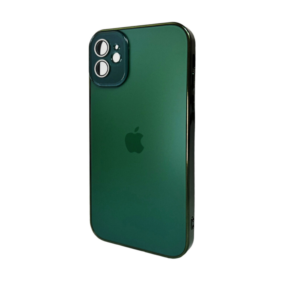 Чохол для смартфона AG Glass Sapphire Frame MagSafe Logo for Apple iPhone 12 Cangling Green Киев - изображение 1