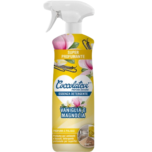 Ароматизований миючий засіб для поверхонь 750мл спрей Ваніль та магнолія COCCOLATEVI Житомир