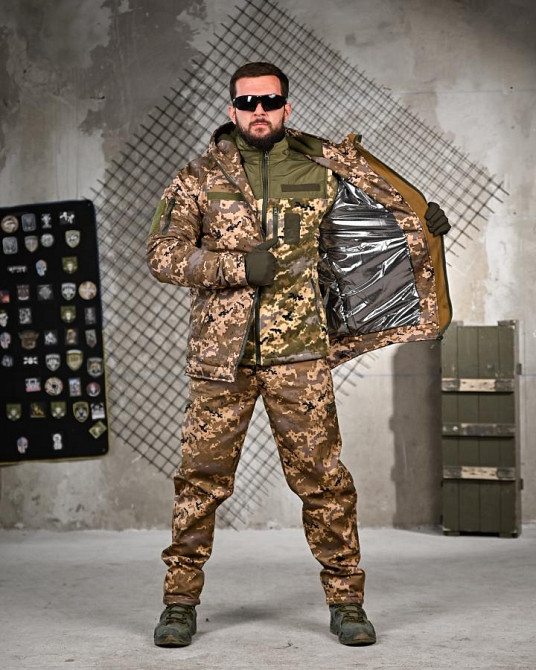 Зимний тактический костюм NEPTUN 5в1 пиксель  ПП8170 Одесса - изображение 2