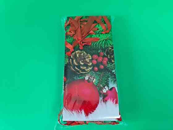 Пакеты новогодние ,бумажные ,подарочные , Малый 11/18/5  - -025 (12 шт) Харьков