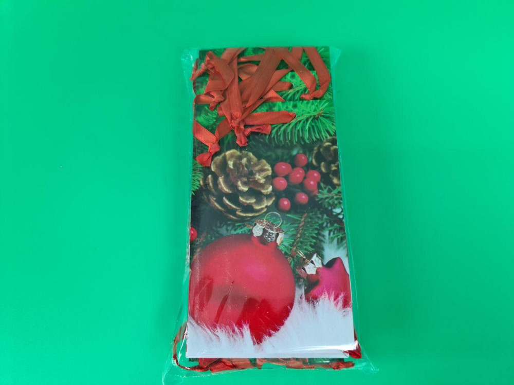 Пакеты новогодние ,бумажные ,подарочные , Малый 11/18/5  - -025 (12 шт) Харьков - изображение 4