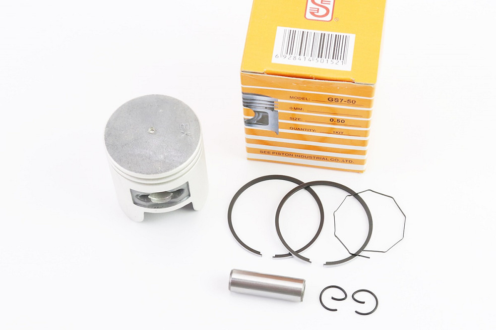 Поршень к-кт Honda TACT (SA50) 41мм +0,50 (палець 10мм) жовта коробка Киев - изображение 1