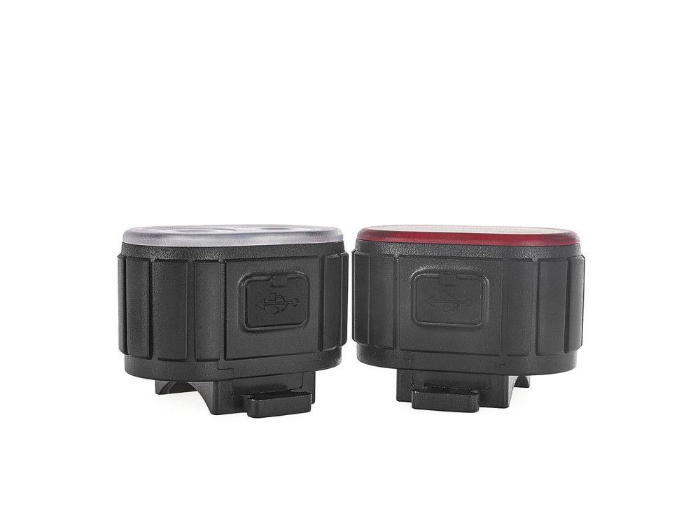 Велосипедні ліхтарики "Keltin" передній + задній USB світлодіодний водовідпорний IPX4 Київ - фото 4