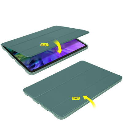 Чехол для планшета BeCover Tri Fold Hard BeCover Apple iPad Pro 11 2020/2021/2022 Dark Green (709667) Винница - изображение 4