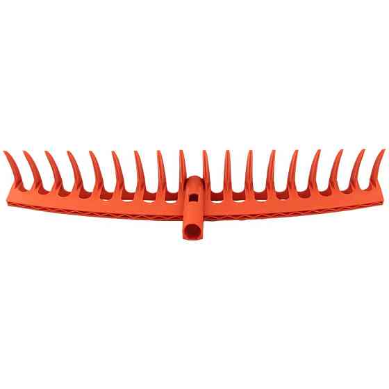 Грабли пластиковые прямые 18 зубцов 580×80мм FLORA (5051354) Киев