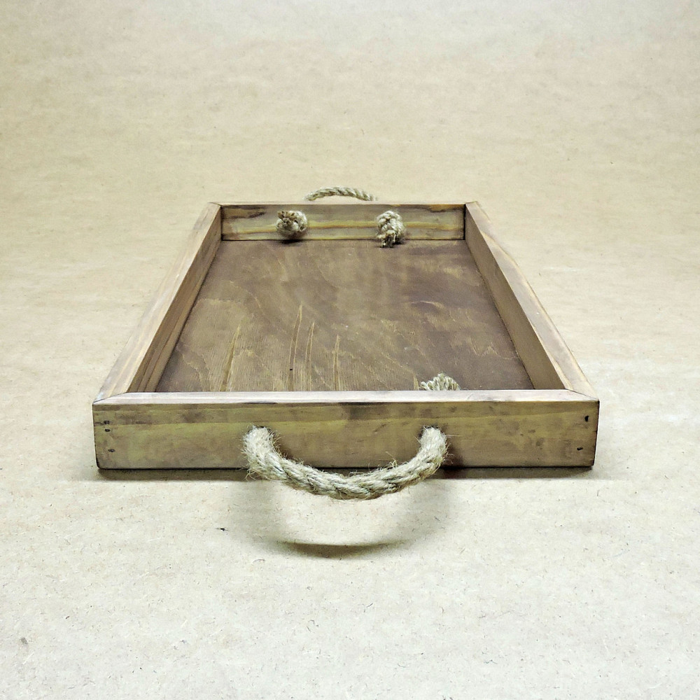 Піднос дерев'яний "Шарлеруа 50х27" капучино Миколаїв - фото 7