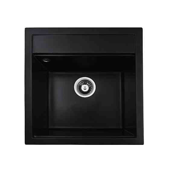 VALESO Гранітна мийка для кухні VALESO FIESTA 5149 матова Чорна Коломыя