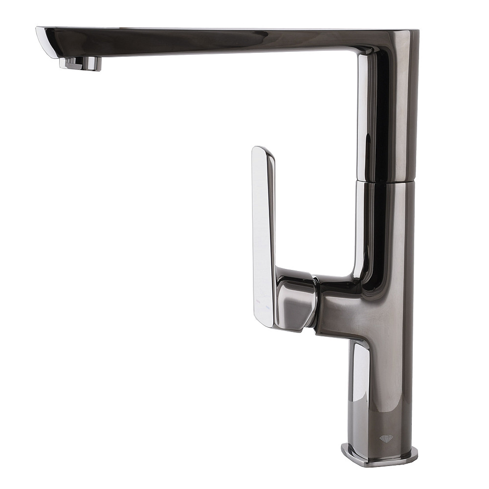 Змішувач для кухні TOPAZ LEXI TL 21401-H57-GB cartridge D25 шланги 55см,титан блиск PVD Луцк - изображение 5