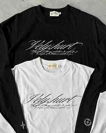 Стильный женский лонгслив с качественным накатом двунитка. Черный Одесса