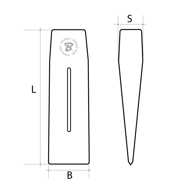 Дровокольний клин 2000г, KT-SK0200 Київ - фото 4