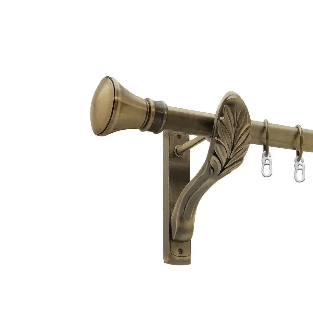 Карниз Orvit Люксор металевий однорядний ретро Антик 25 мм 300 см (4224696) Львів - фото 1