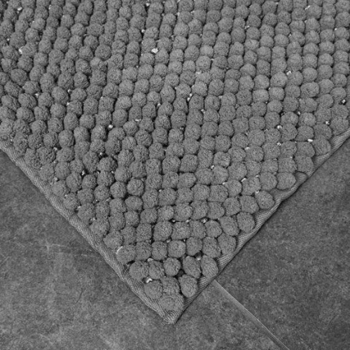 Килимок для ванної 55*80см Ананас срібно-сірий Дариана Житомир