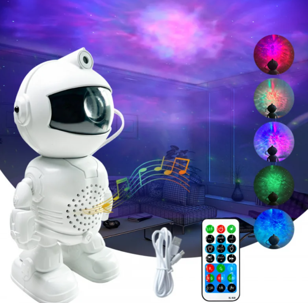 Лазерный ночник-проектор звездного неба 