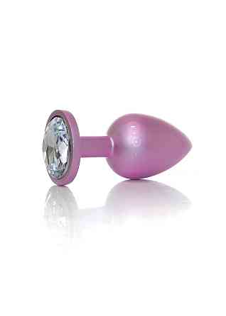 Анальна пробка - Jewellery Pearl Pink Plug Clear L Sex Aura Київ