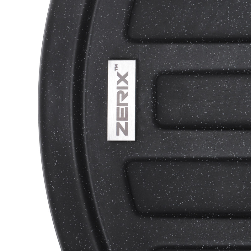Кухонна мийка Zerix ZS-7750R-03 чорного кольору (ZX4556) Харків - фото 2