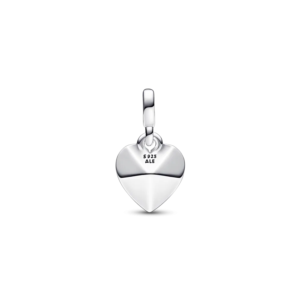 Срібна намистина для браслетів Пандора Мі "Грановане серце" 792305C00 MasterSem Київ - фото 2