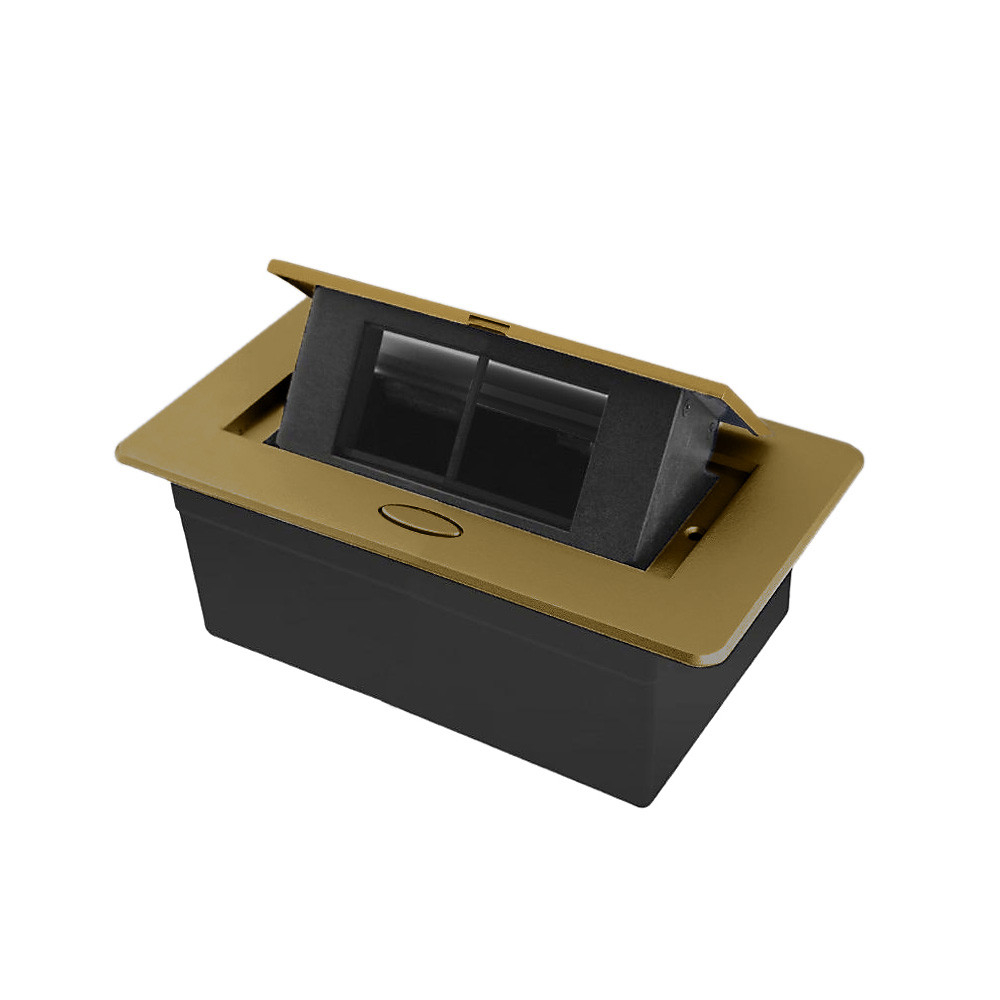 LIVOLO Розетковий люк LIVOLO золотий, вбудований у стільницю, меблевий пустий корпус без розето Коломыя - изображение 1