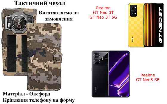 Тактический чехол для Oppo Reno 7, Oppo Reno 7 Pro, крепится к снаряжению на липучке Киев