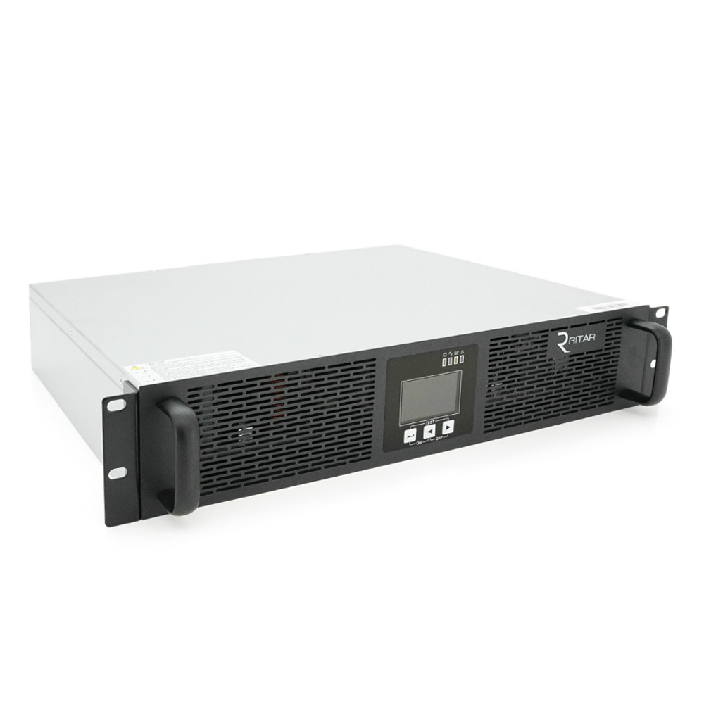 ИБП с правильной синусоидой ONLINE Ritar RT-6KL-LCD, RACK 6000VA (5400Вт), 192В, Ток макс. 5A, под внешний АКБ, (482*420*87) Киев - изображение 16
