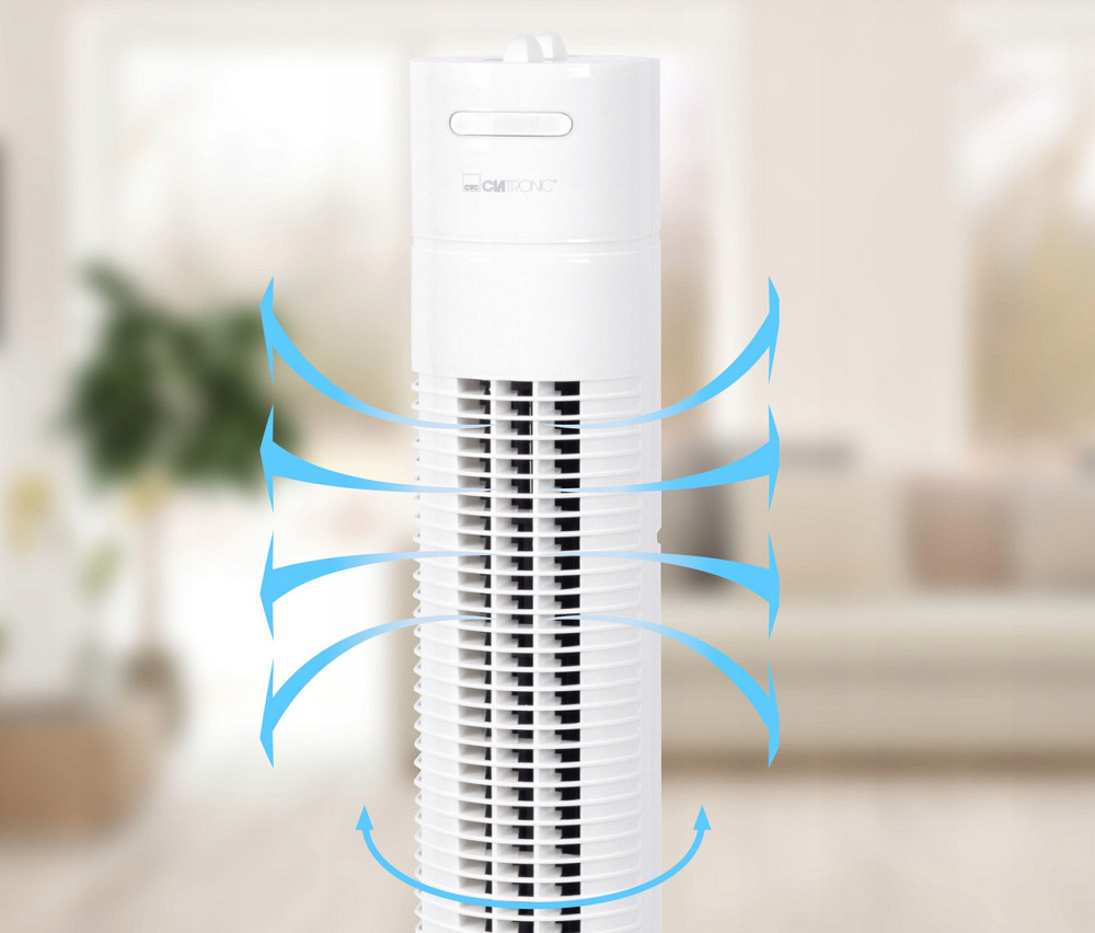 Колонний вентилятор 3 рівні швидкості з таймером Clatronic TVL (3770) 35 Вт Нововолинськ - фото 9