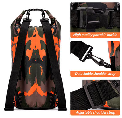 Рюкзак водонепроникний 15 л хакі Київ - фото 2