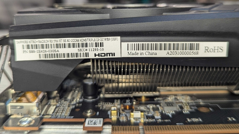 Відеокарта Ігрова Sapphire Nitro+ Radeon RX 5700 XT 8Gb. Харків - фото 5