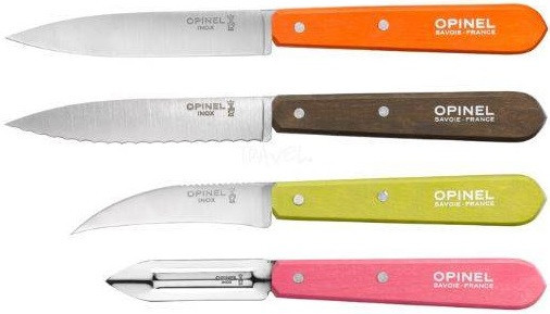 Кухонний Набір Ножів 4 предмети Opinel No.112 - 115 "Essentials Fifties" (001452) Нержавіюча сталь Нововолинськ - фото 3