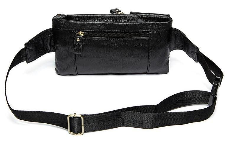 Сумка на пояс Vintage 14734 Чорна Київ - фото 5