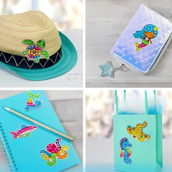 Набор для творчества и создания аксессуаров,алмазных подвесок,наклеек,детский набор страз для рукоделия мозайкой Кам'янець-Подільський