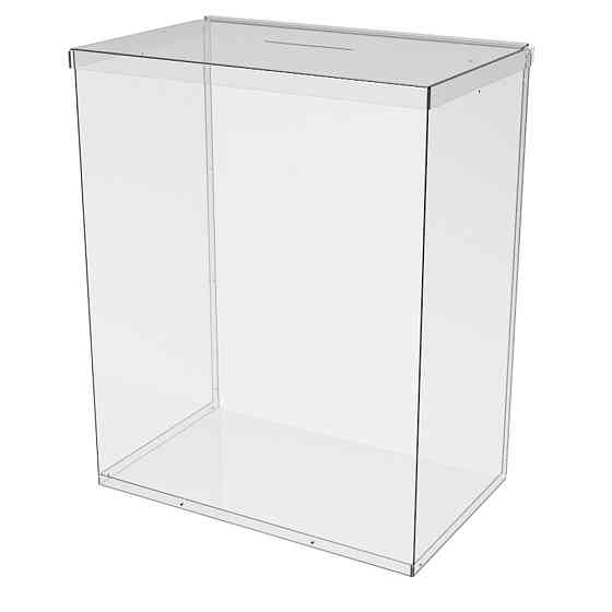 Ящик EKOSTAR без замка для пожертвований и сбора денег 400x250x500. Объем 50 литров Киев