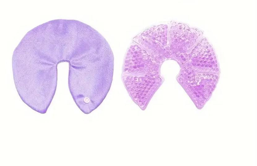 Гелеві термонакладки для грудей охолодження/зігрівання. Гелеві подушечки для грудей при лактації Київ - фото 1