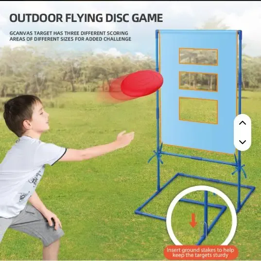 NEW Игровой набор фрисби с отверстием стойка-мишень Frisbee Коломыя - изображение 3